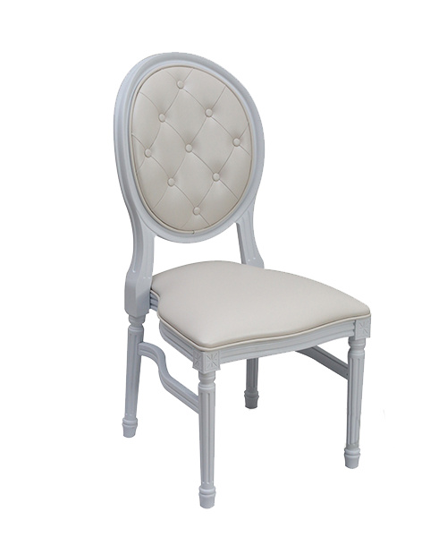 White+Tufted Back