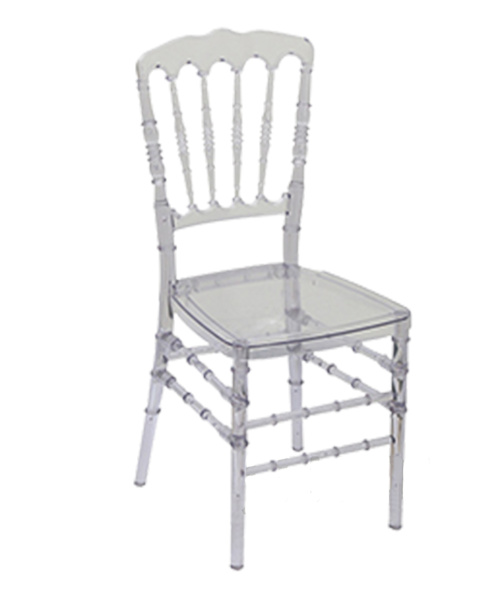 KD clear napoleon chair